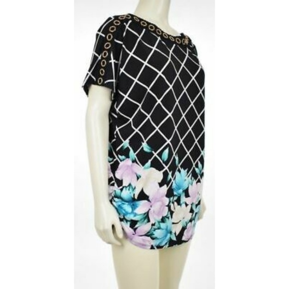 Jm Collection Boat-Neck Dolman-Sleeve Top - Picture 5 of 6